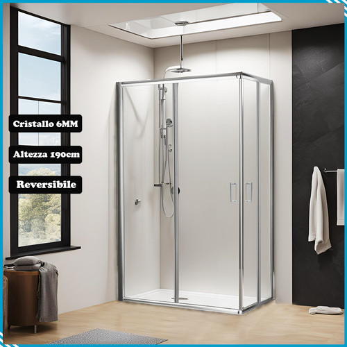 Box doccia angolare - box,