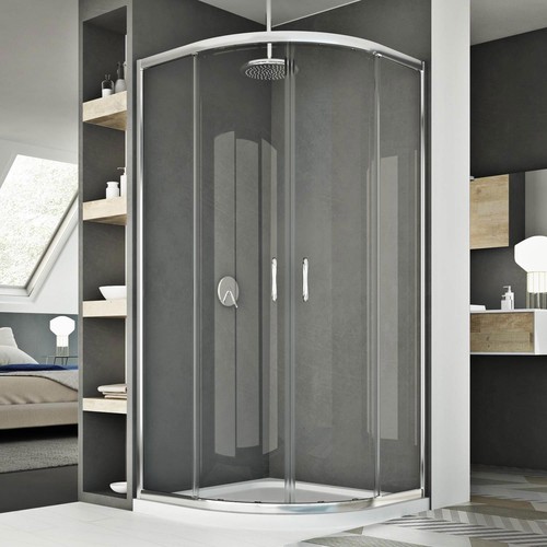 Box cabina semicircolare - semicircolare, 70x90