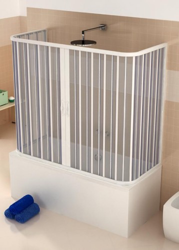 Cabina doccia box parete bagno - cabina,